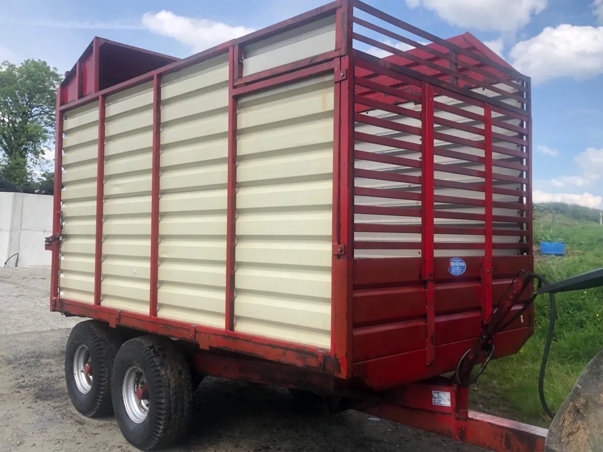 Johnston 12x7 silage trailers - Image 2