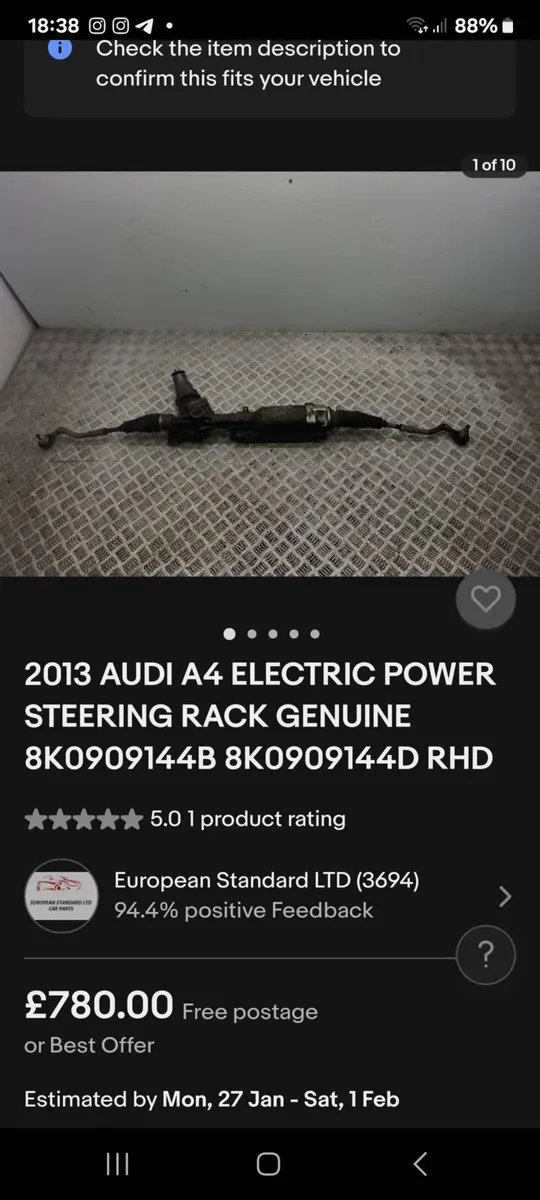 Audi a4 b.5 parts - Image 1