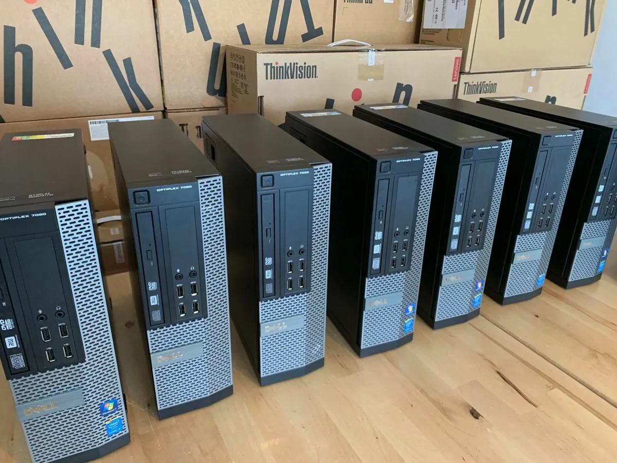 Dell Optiplex Pc's-i7-SSD-Win 11 Pro-Delivery - Image 1