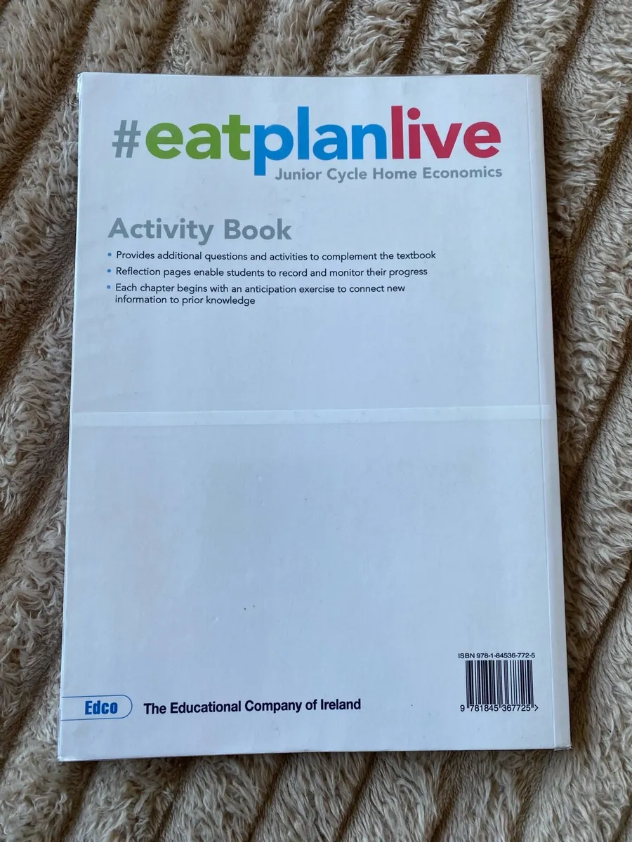 Junior Cycle Home Economic Eat Plan Live Books set - Image 2