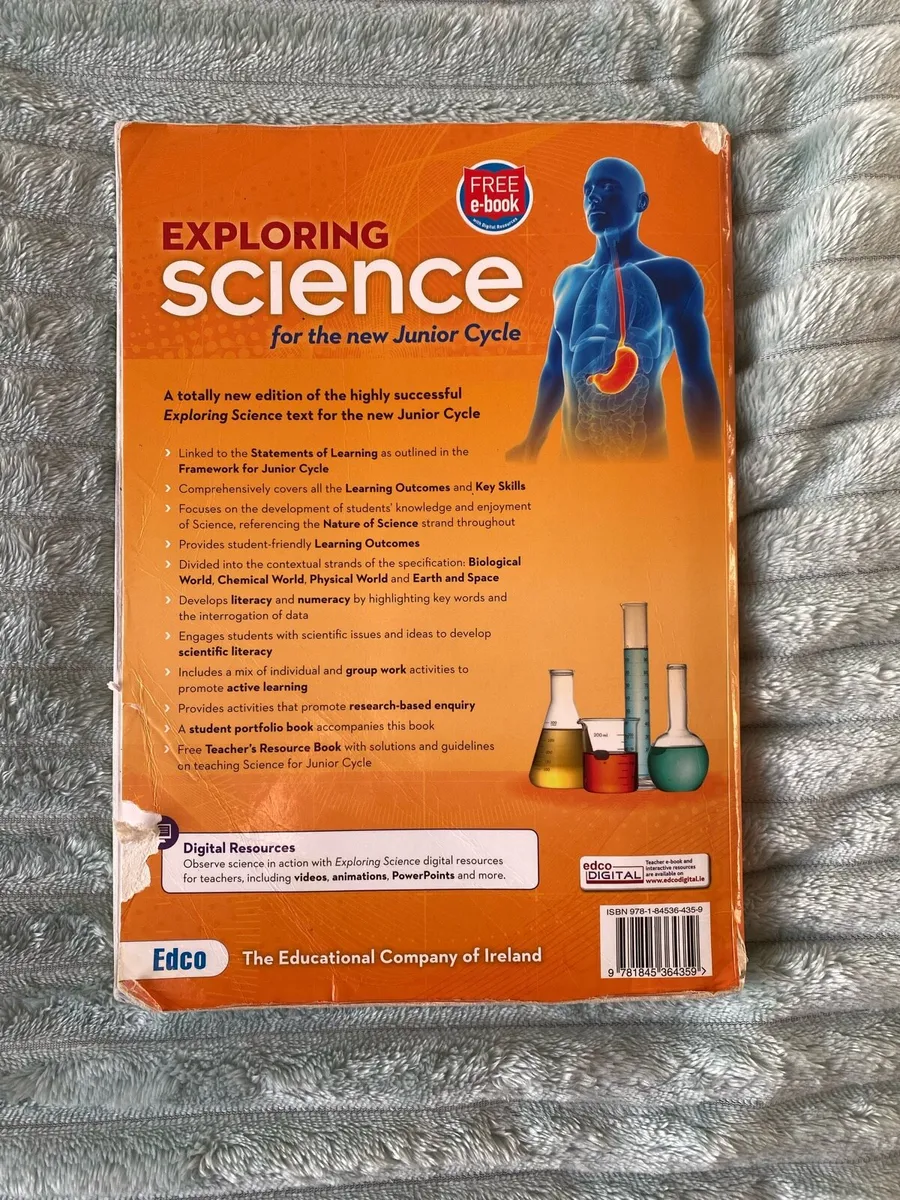 New Junior cycle Exploring Science Textbook - Image 2