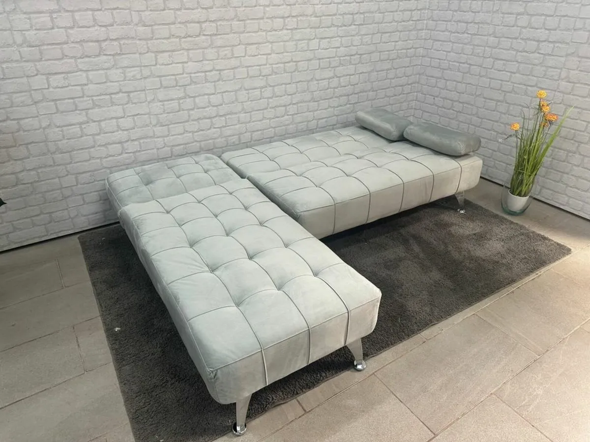 Light Grey Corner Sofa – Delivery Offered - Image 2