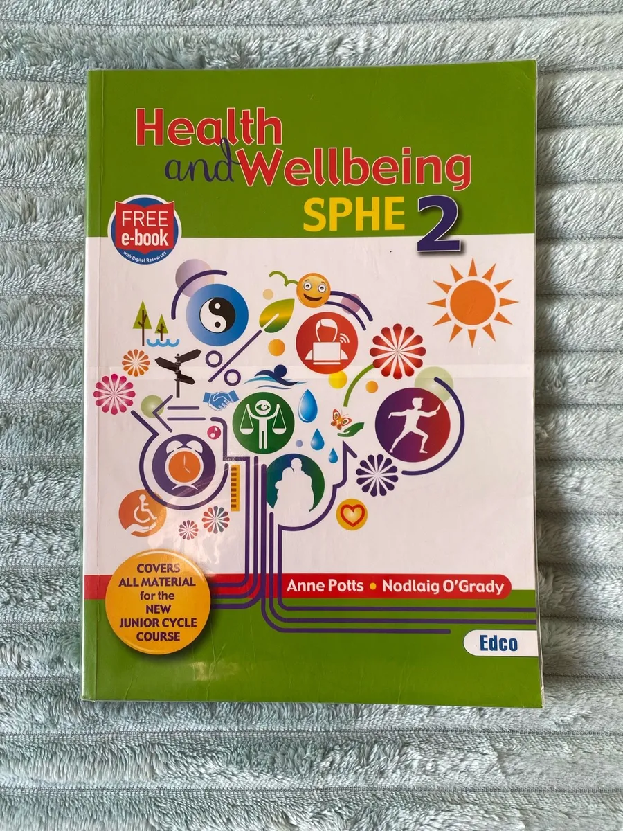 Junior cycle SPHE Health and Wellbeing Textbook 2 - Image 1