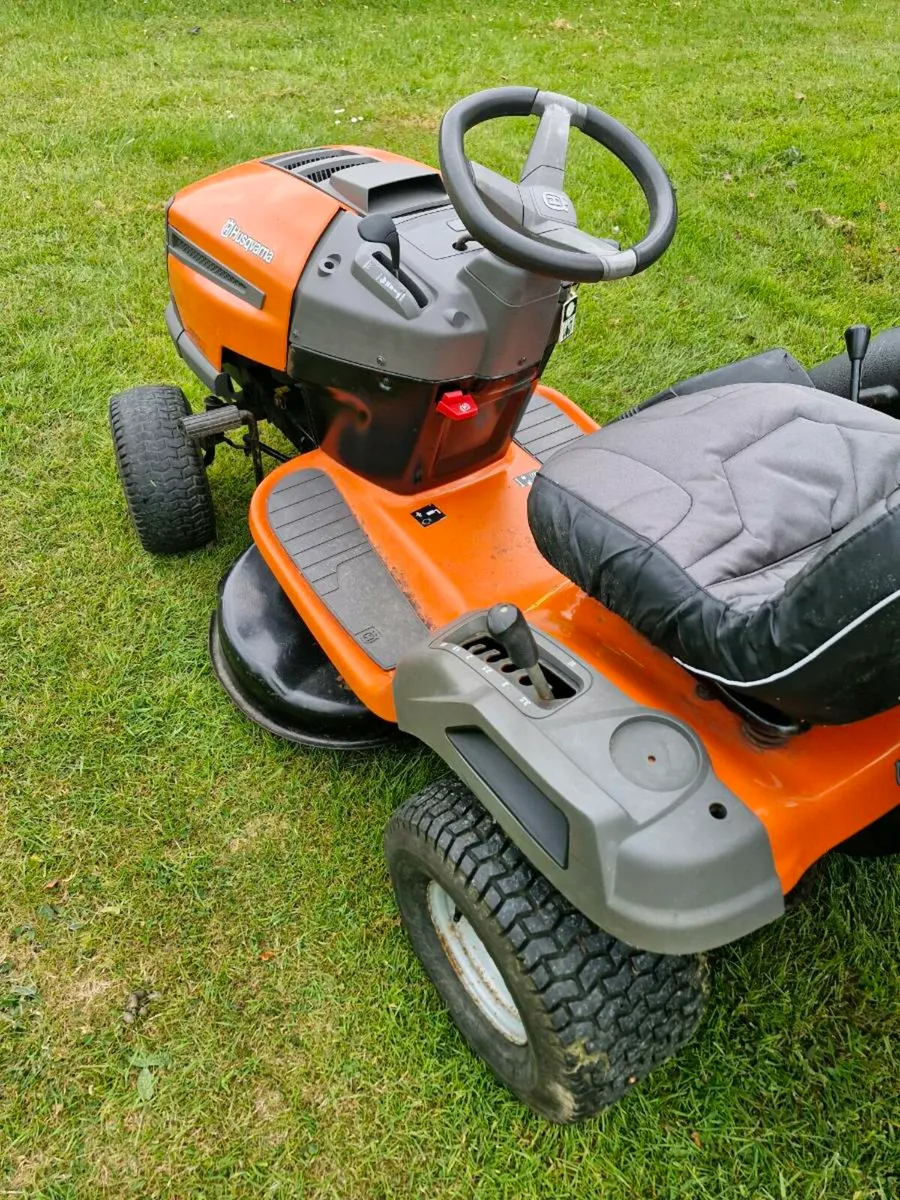 Husqvarna LTH151 ride on mower delivery available - Image 4