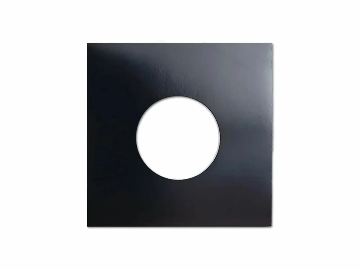 7" Black Disco bags Replacement Thick Card Covers - Image 3