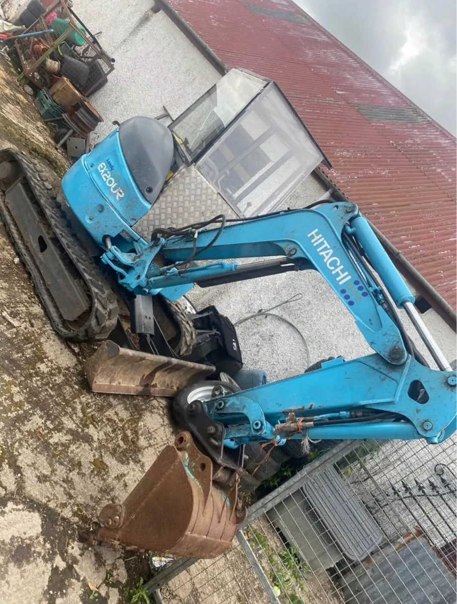 2 tonne digger swap px Jeep car quad tractor - Image 1