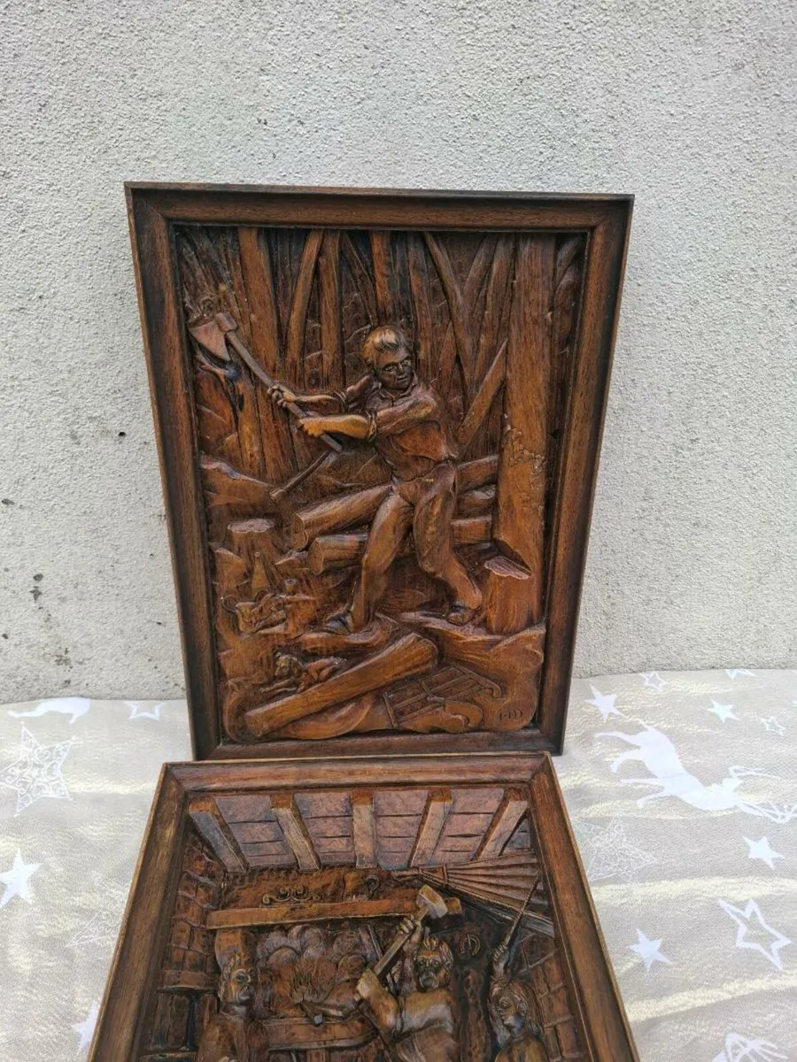 2 engraved frames possible to post - Image 2