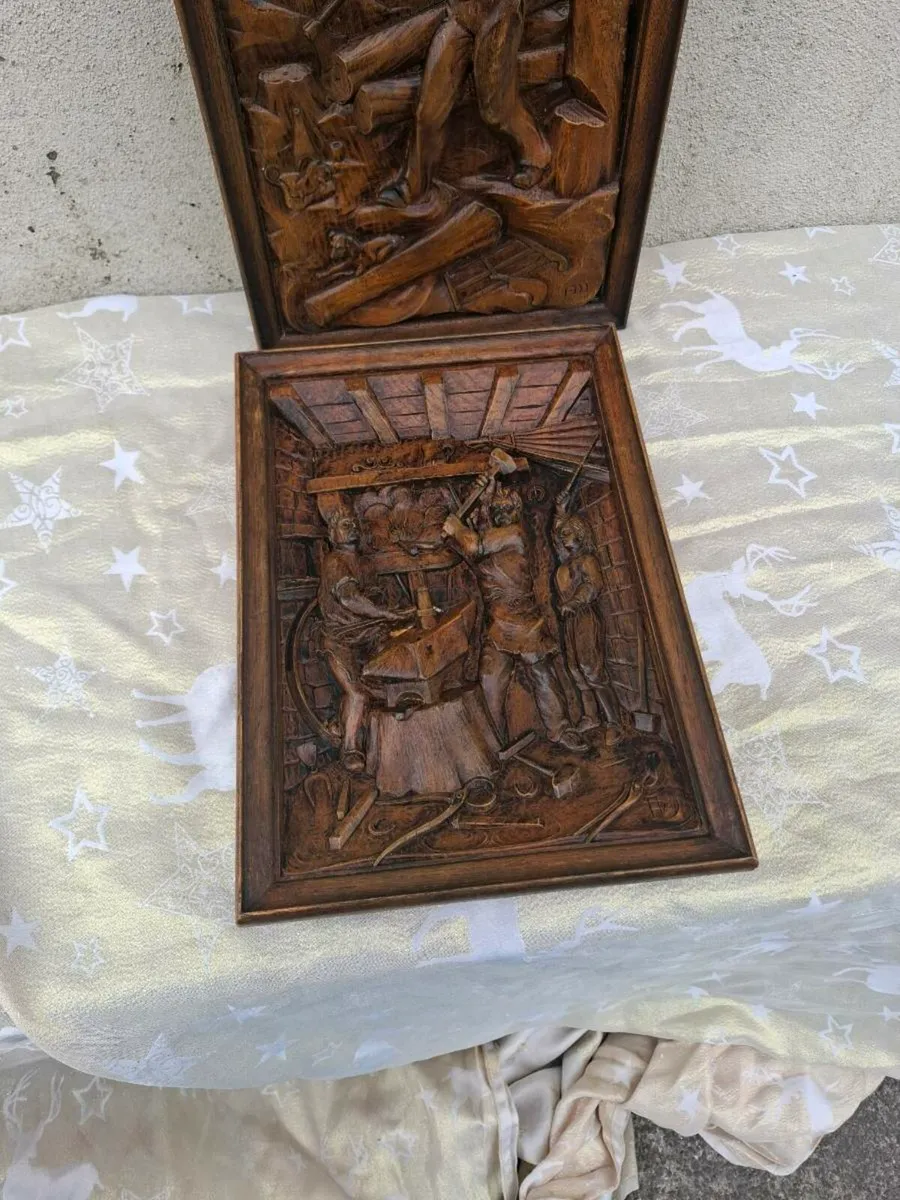 2 engraved frames possible to post - Image 3