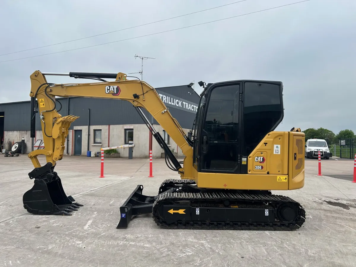 2022 Caterpillar 306 C/W Thumb Grab - Image 4