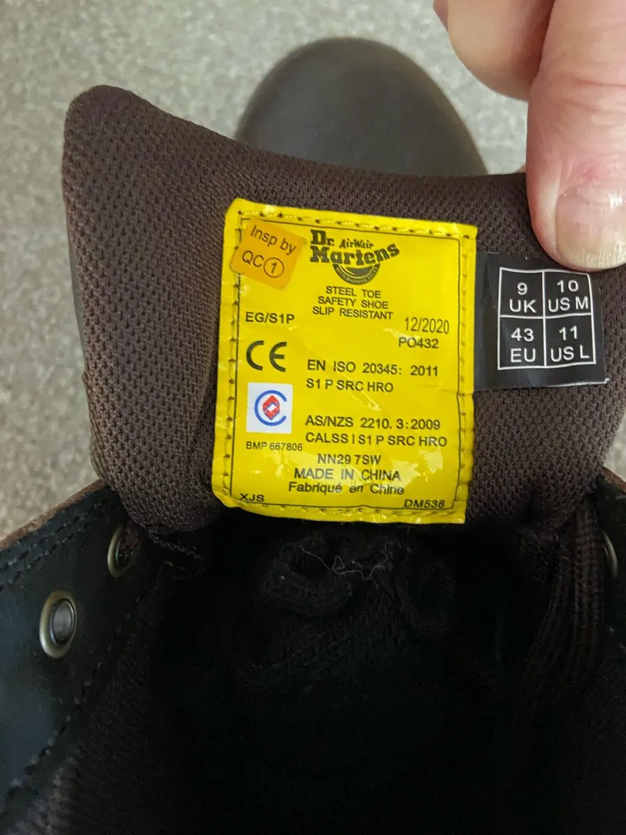 Dr Martens Steel Toecap Boots - Image 3