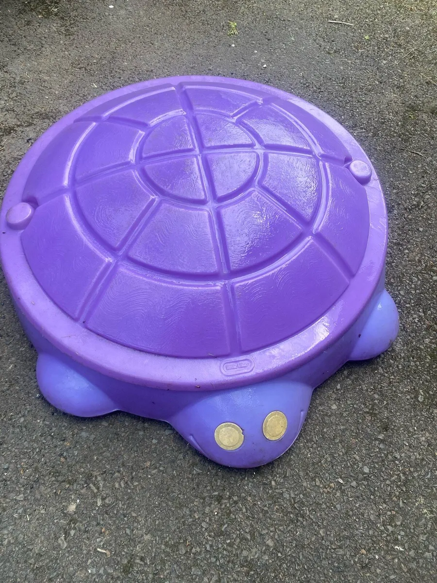 Little Tikes Purple Turtle Sand Pit - Image 1