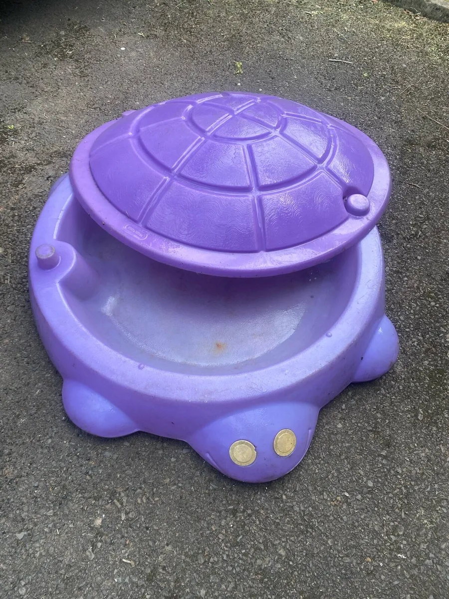 Little Tikes Purple Turtle Sand Pit - Image 2