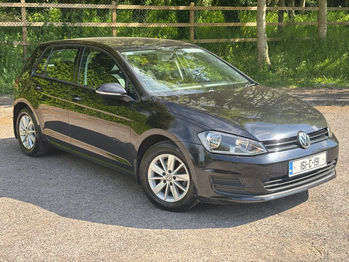 2016 VOLKSWAGEN GOLF 1.6TDI 119K NCT & TAX - Image 1