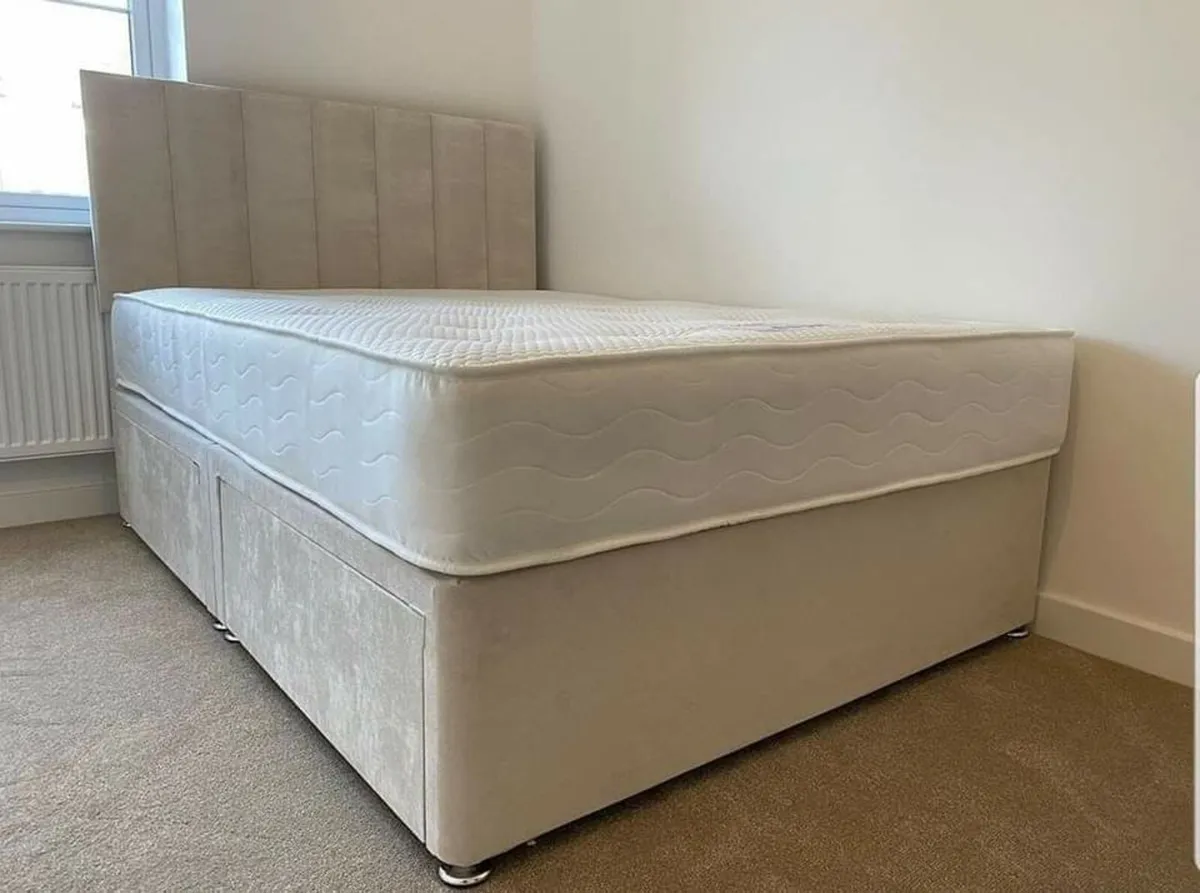 ❄️SINGLE DIVAN BEDS WITH MATTRESSES❄️ - Image 1