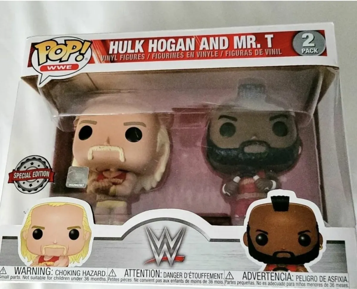 Funko pop Hulk Hogan Mr T