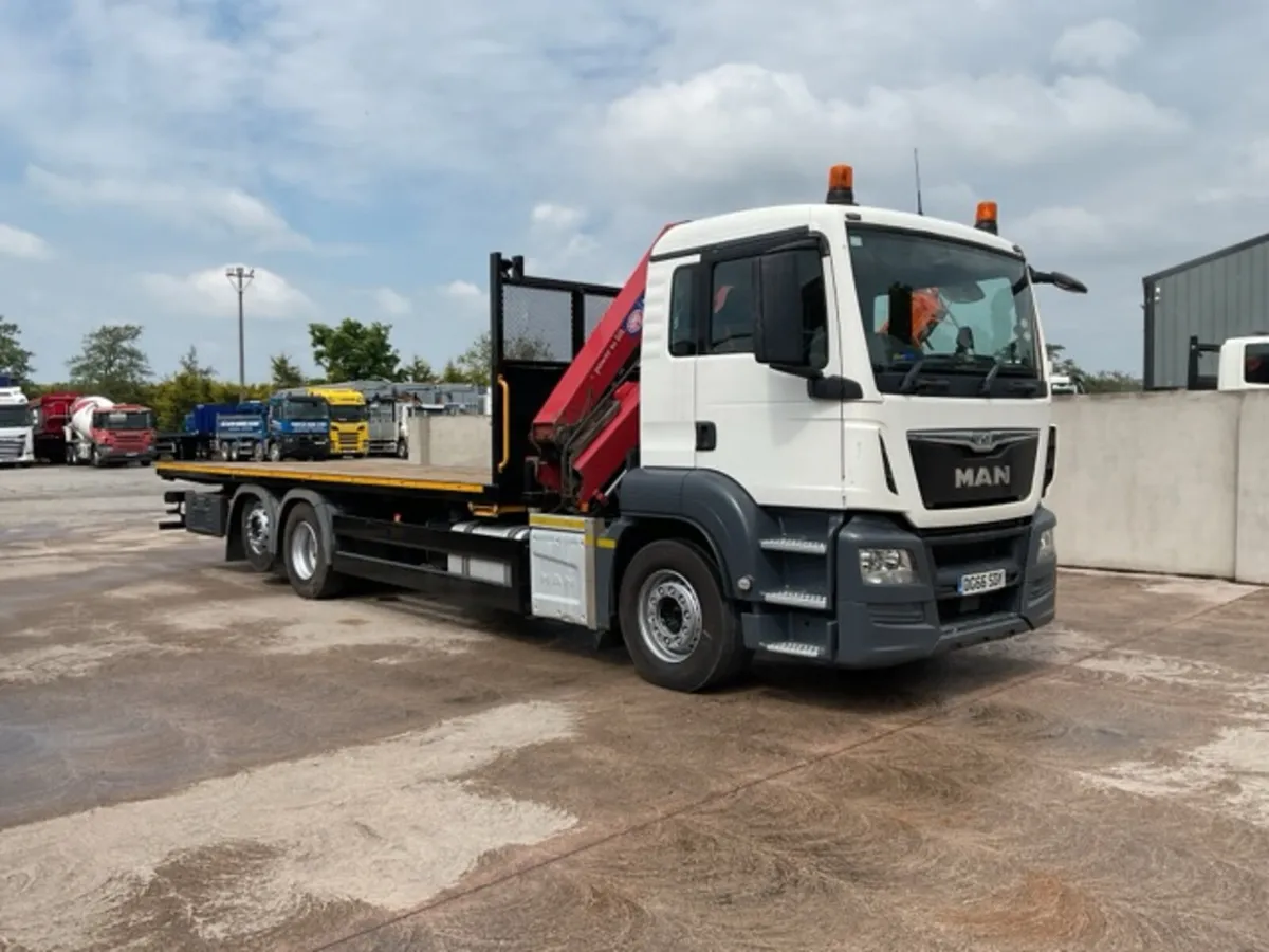 2016 MAN TGS26.320 6x2 Flatbed - Image 1