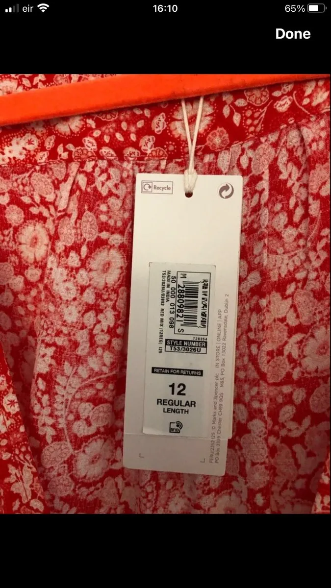 Ladies BNWT dress size 12 €25 - Image 4