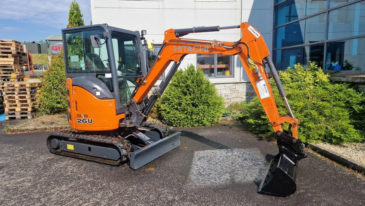2018 Hitachi Zx26 u-5 - Image 3