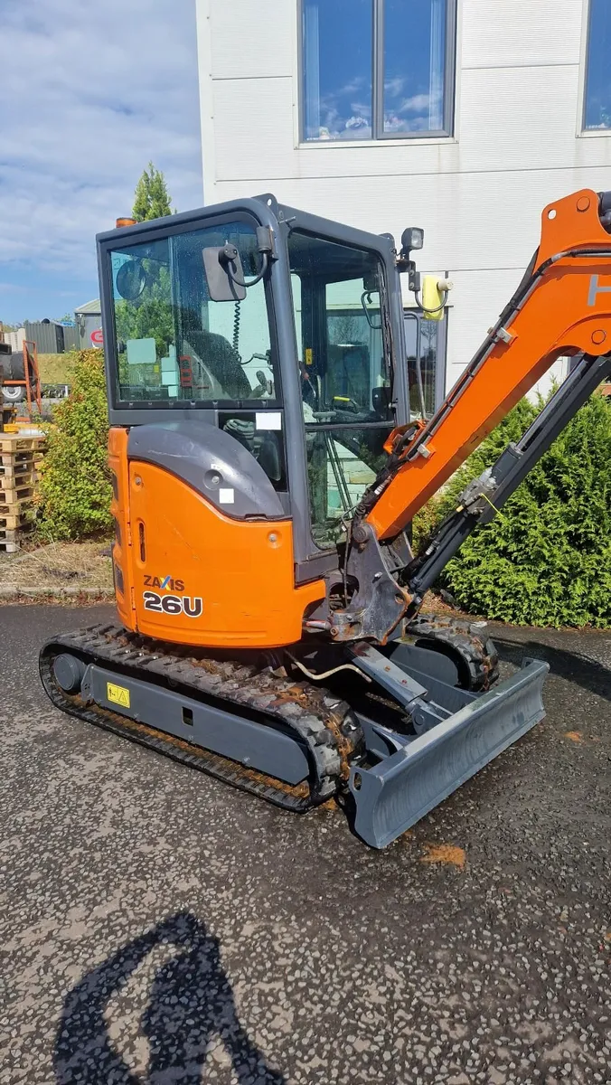 2018 Hitachi Zx26 u-5 - Image 4