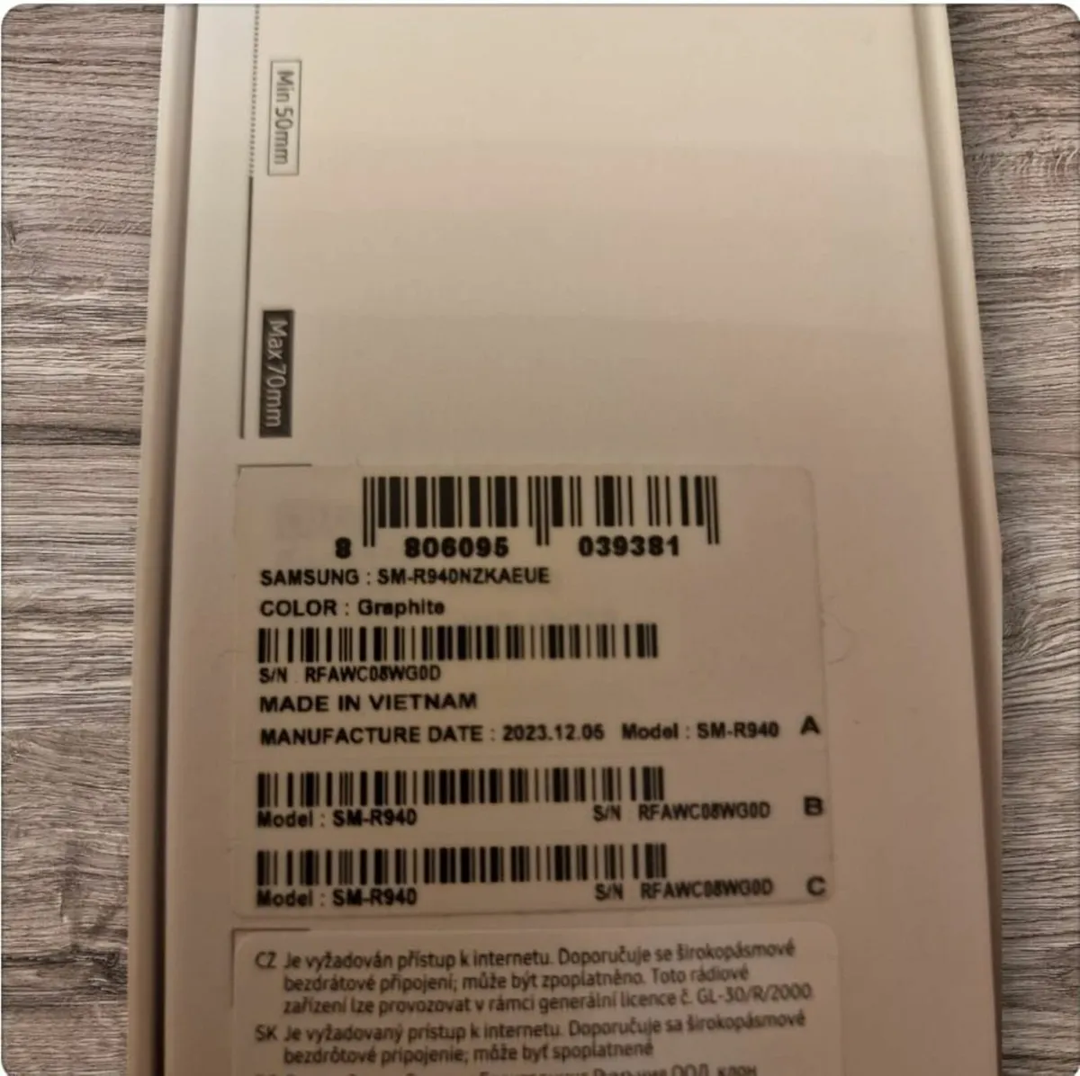 Brand New Samsung Watch 6 SM-R940 44mm-Bargain - Image 4
