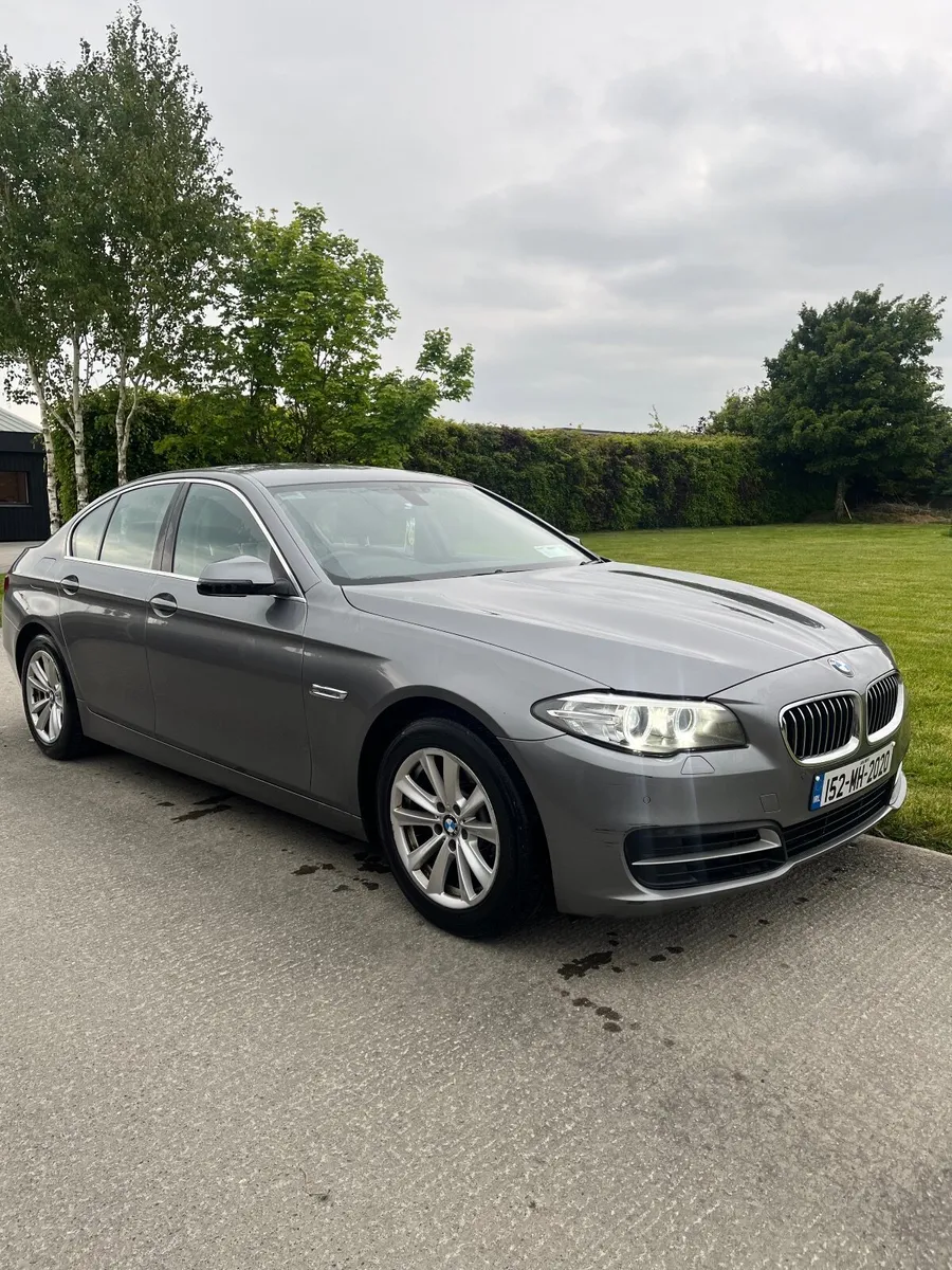 BMW 520d automatic / Black leather. - Image 4