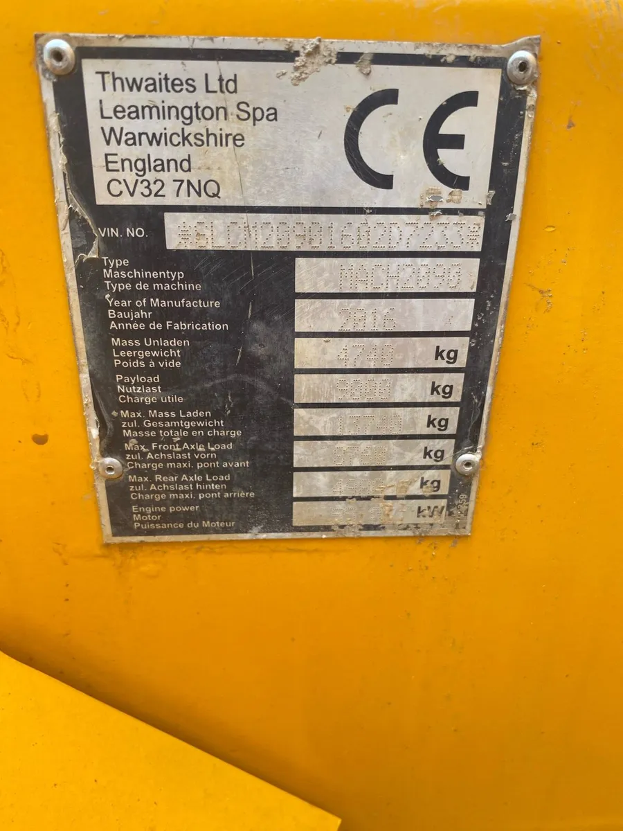Thwaites 9 ton - Image 4