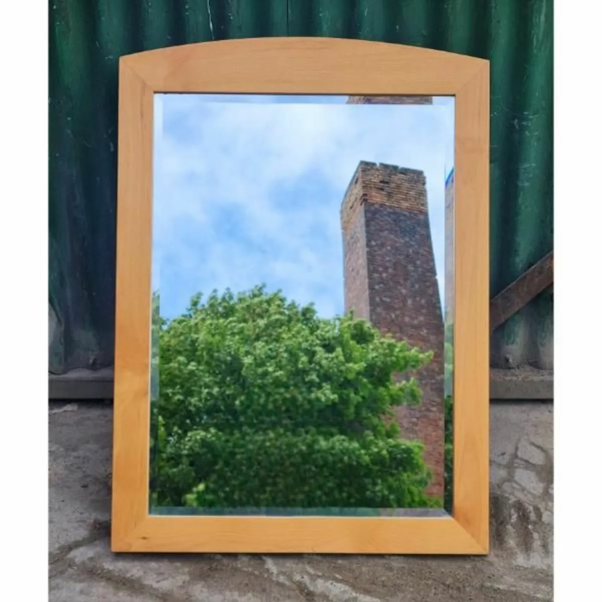 Mirror with Timber Frame KAS533 - Image 1