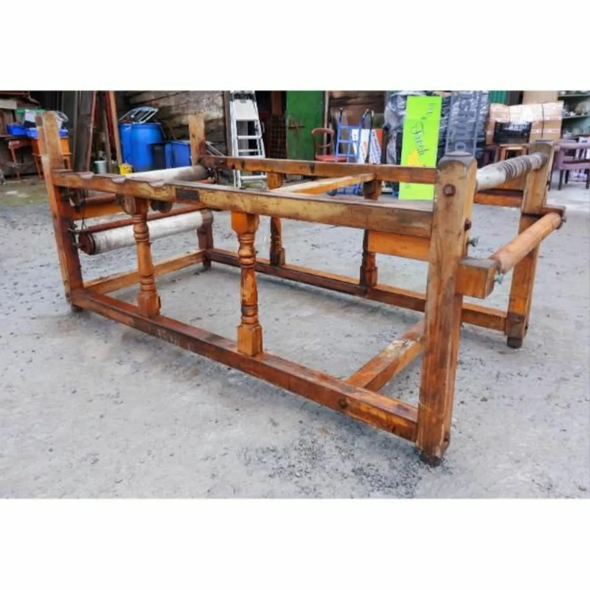 Paper ruling machine frame – Waite and sheard Honl - Image 3