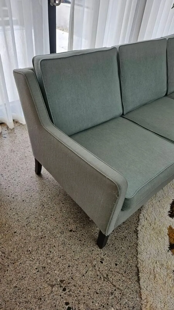 mid century modern 3 seater sofa - Image 3
