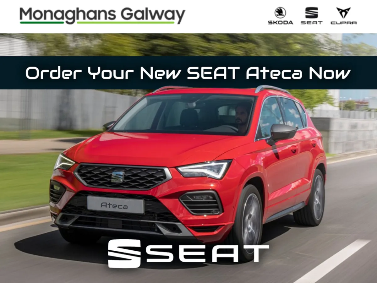 SEAT Ateca Order Your New SEAT Ateca Now! - Image 1