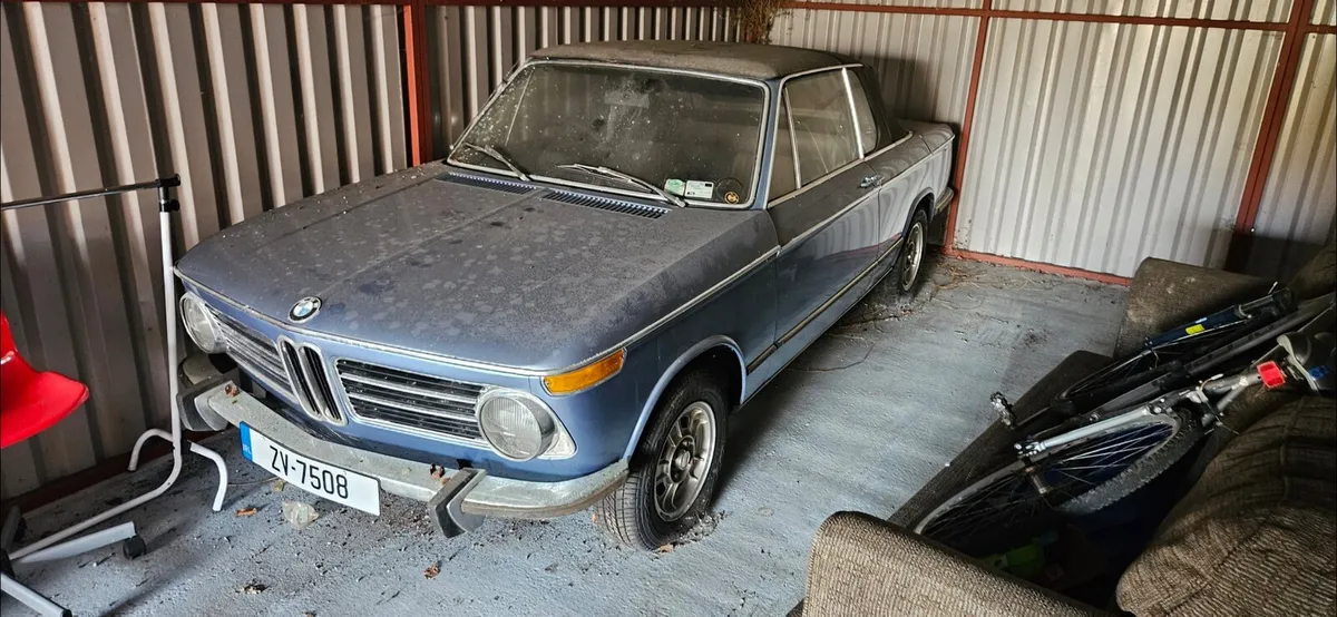 BMW 2002 BAUR 1973 BARN FIND - Image 1