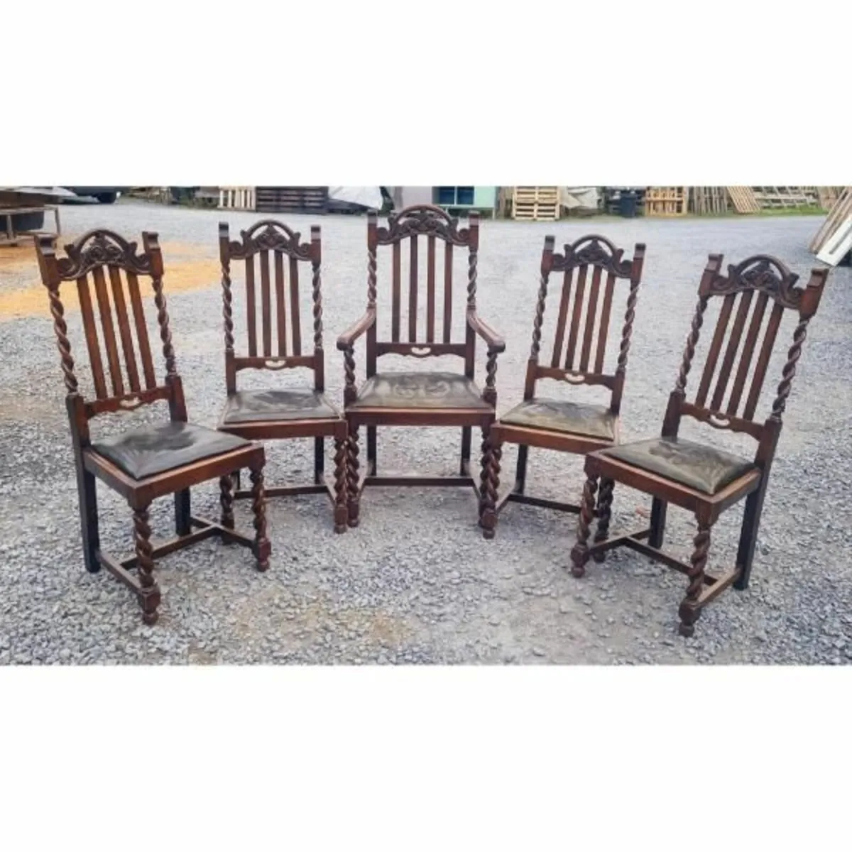 Set of 5 Dining Chairs KAS586 - Image 1