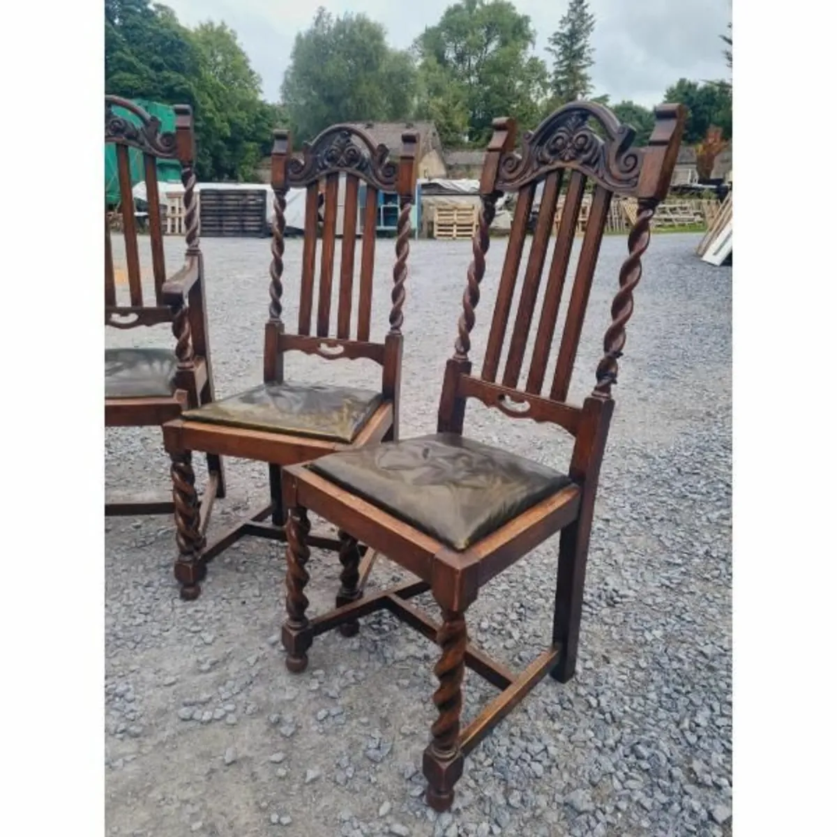Set of 5 Dining Chairs KAS586 - Image 4