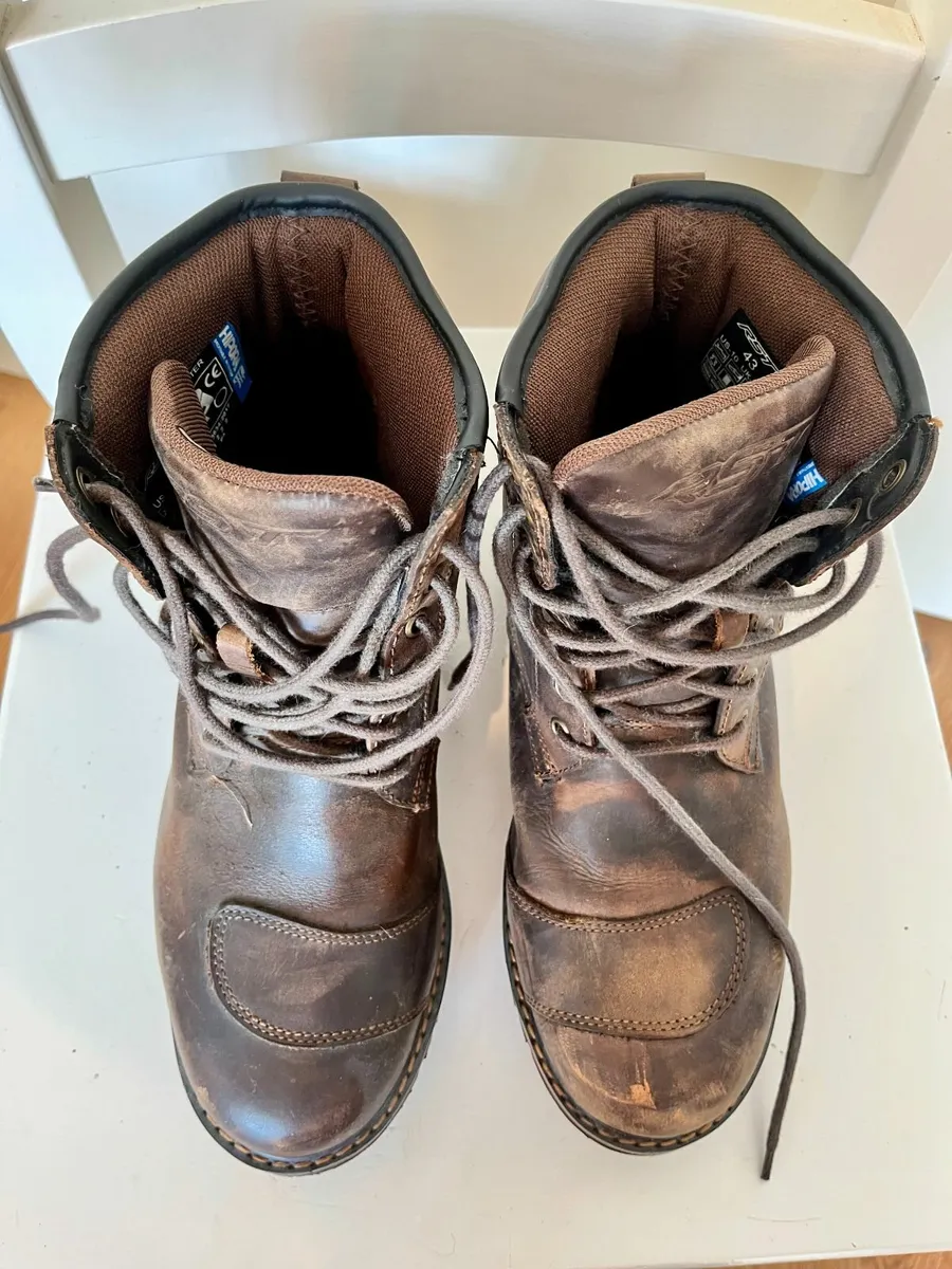 Roadster CE Waterproof Mens Motorcycle Boots - Image 4