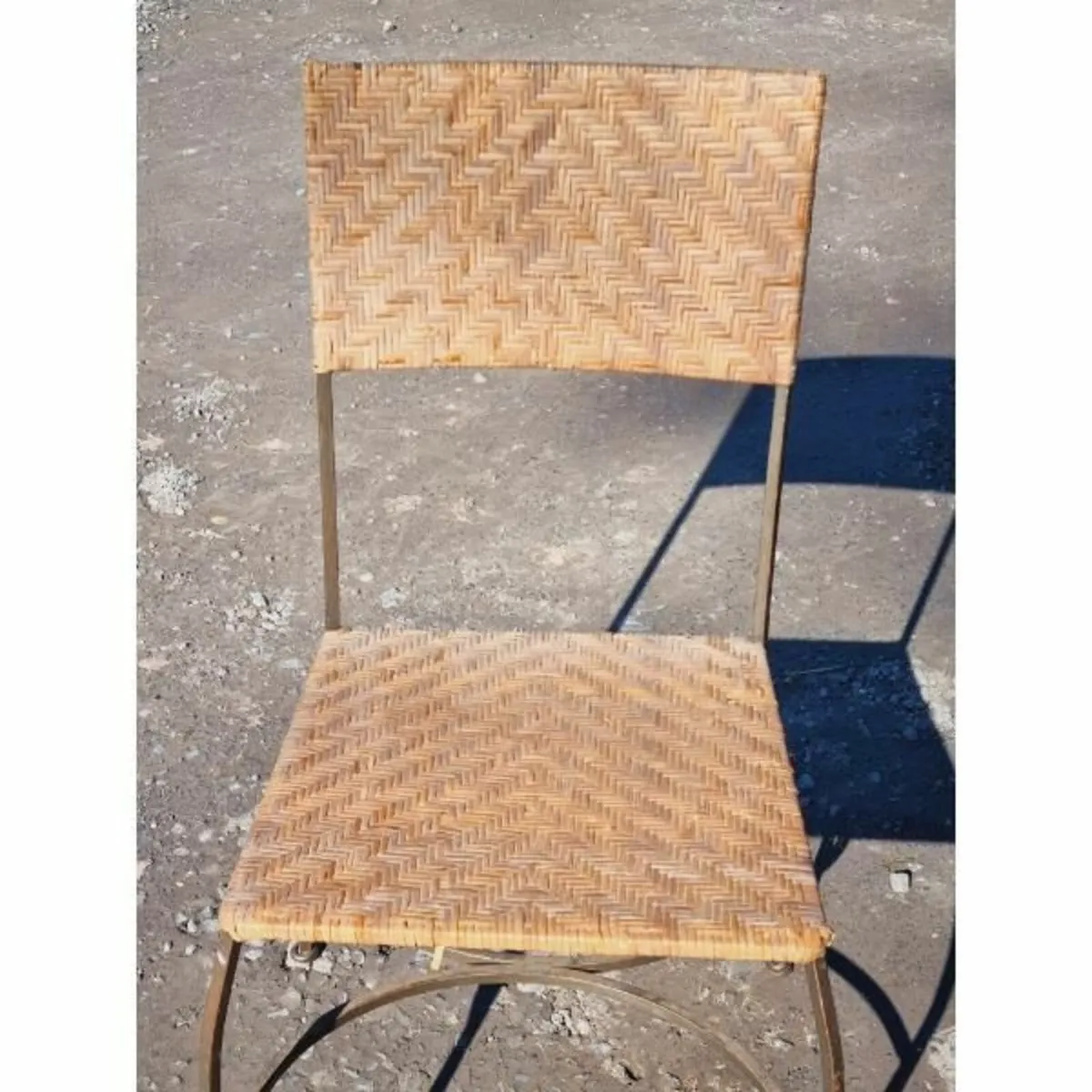 Set of 8 Wicker Chairs KAS737 - Image 3