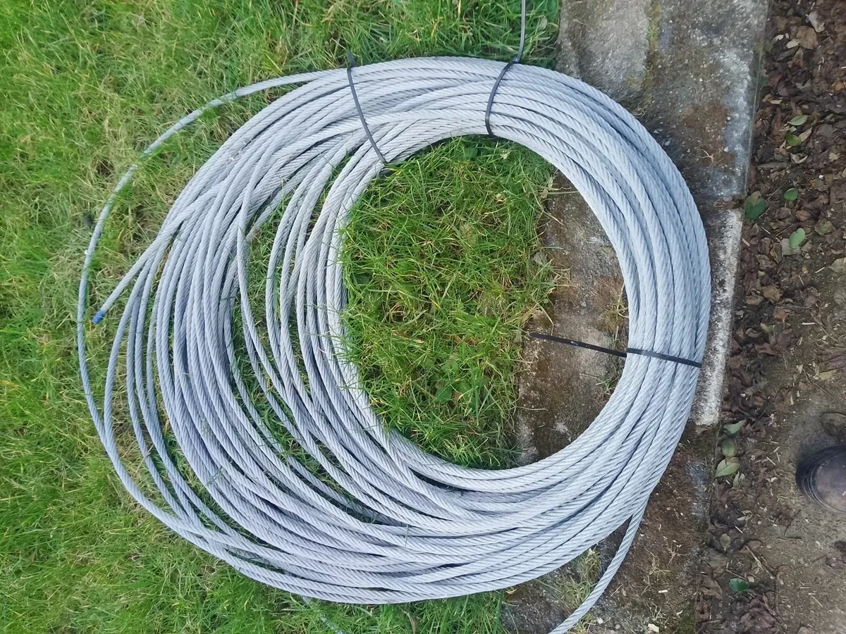 Galvanised steel wire rope - Image 1