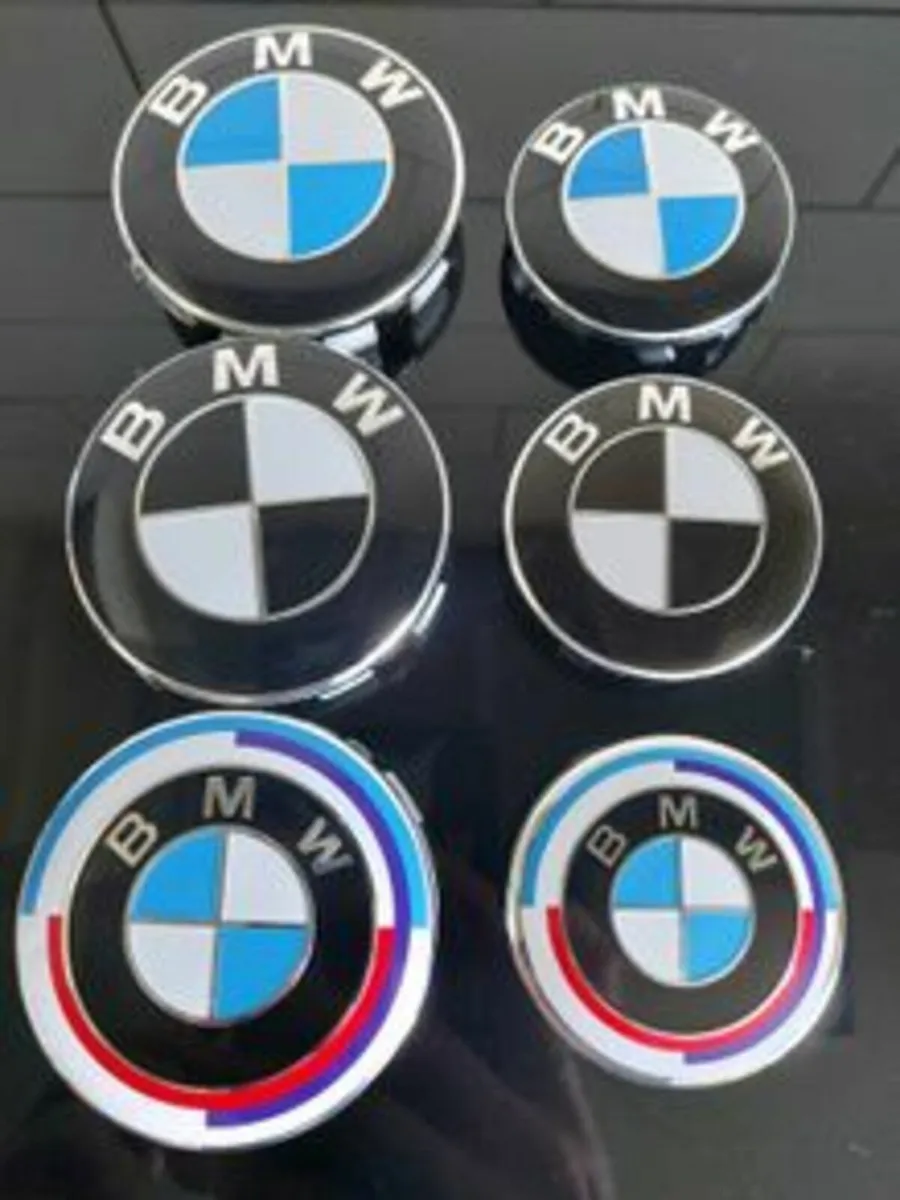 4 x New BMW Centre Caps 56 or 68mm - FREE POST - Image 1