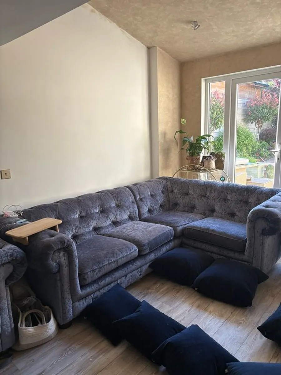 Corner sofa and two seater - Image 2