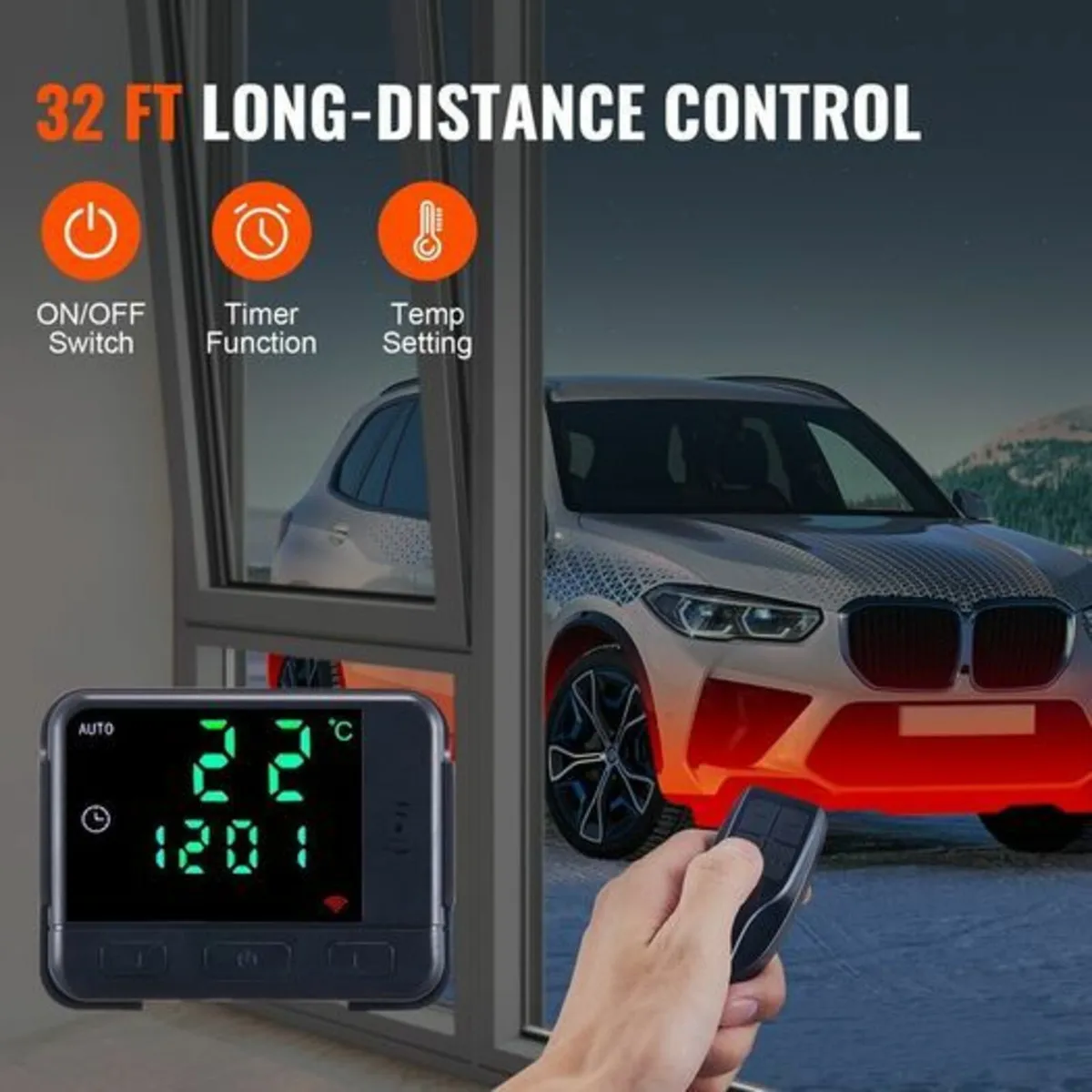 Diesel Air Heater 12V 5KW LCD Display Remote Contr - Image 4