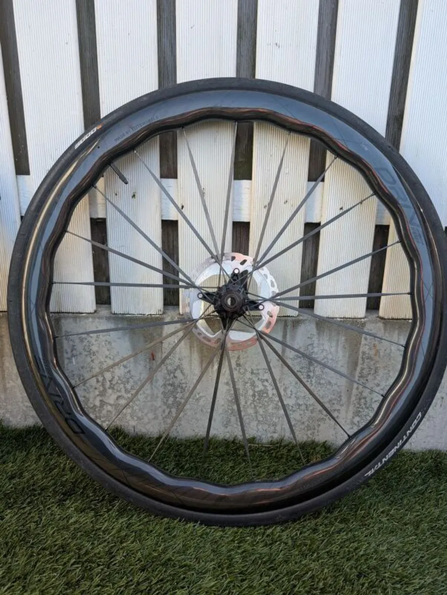 elite drive helix 46D Carbon disc brake wheels - Image 2