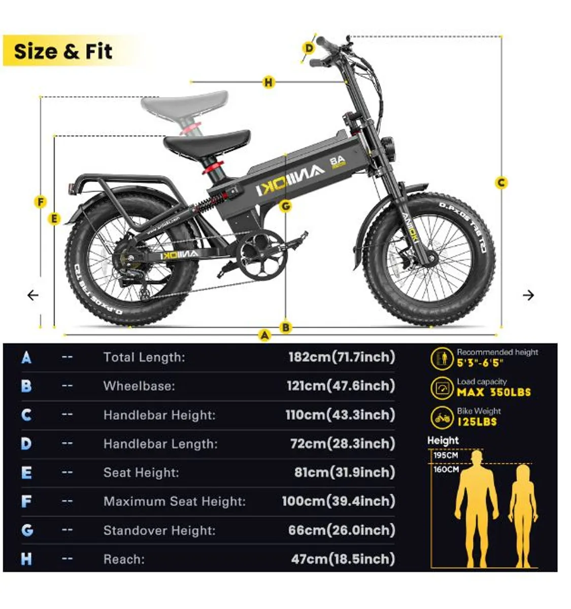 Aniioki 2025 Upgraded A8 Pro Max eBike - Image 4