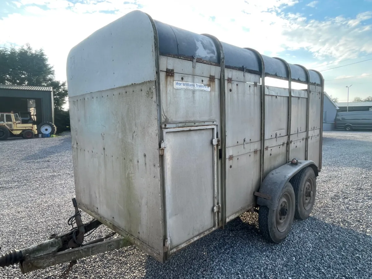 Ifor Williams 12ft x 5ft cattle trailer - Image 1