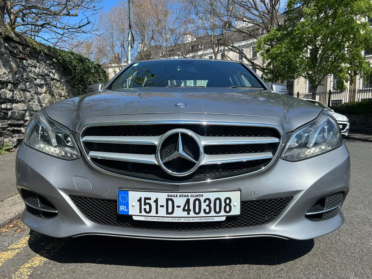 2015 MERCEDES E CLASS AUTOMATIC LEATHER SAT NAV - Image 2
