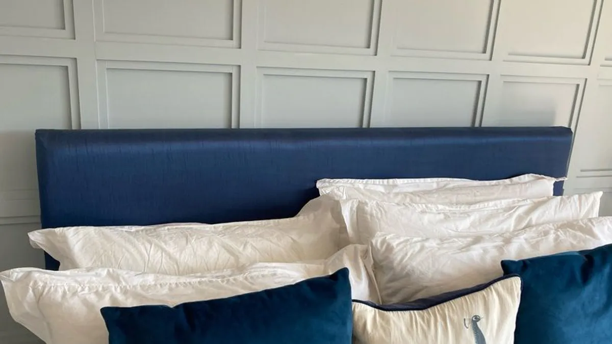 King size headboard & Divan - Image 2