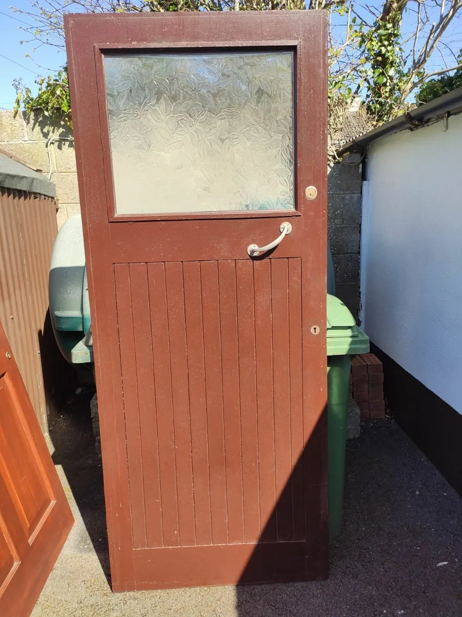 Solid Teak doors - Image 1