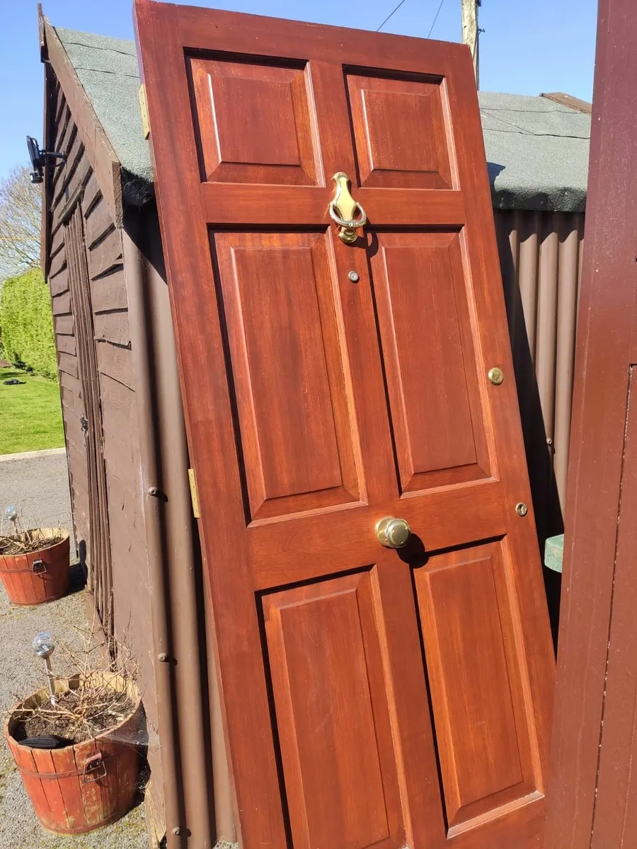 Solid Teak doors - Image 2