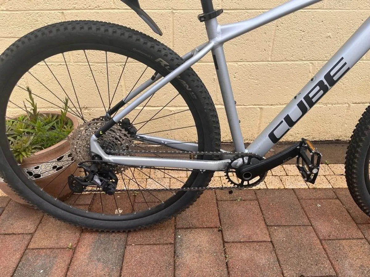 Cube Attention SLX Grey/Lime Mountain Bike - Image 2