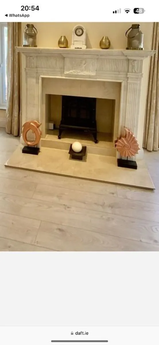 Marble fireplace - Image 1