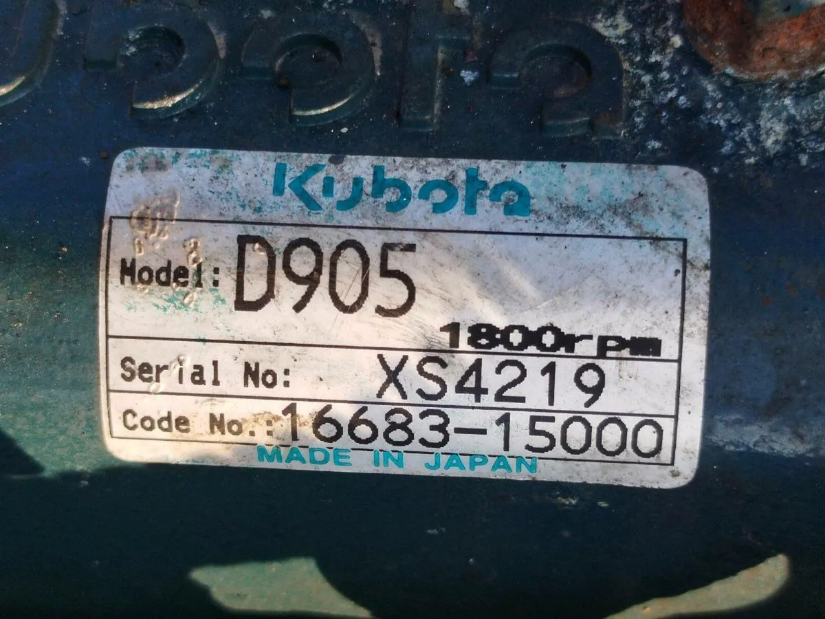 KUBOTA D905 3 CYLINDER (video available) - Image 3