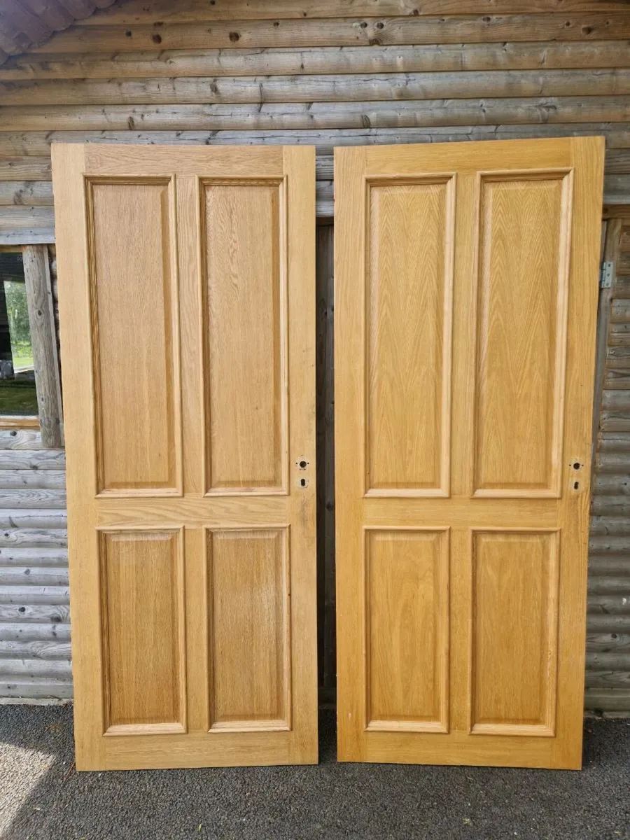 Solid Oak Internal doors - Image 1